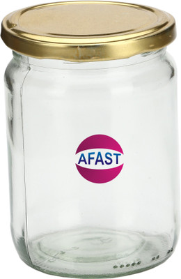 AFAST Glass Tea Coffee & Sugar Container  - 350 ml(Clear)