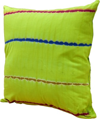 SamDecors Self Design Cushions & Pillows Cover(43.2 cm*43.2 cm, Green)