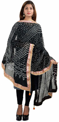 SRC Art Silk Self Design Women Dupatta