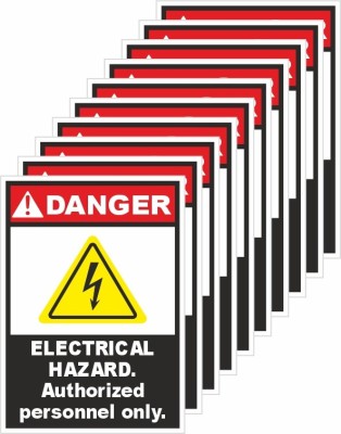 rangvishwa Electrical Hazard Authorized Personnel Only Emergency Sign