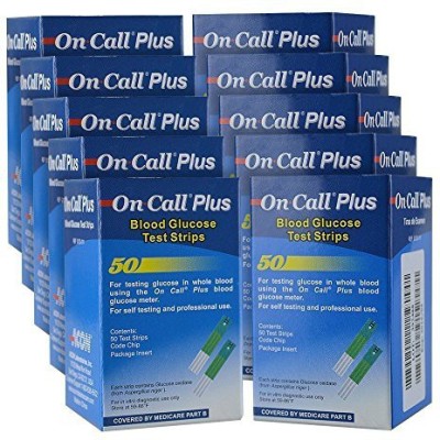 On Call Plus OCPstrip500 500 Glucometer Strips