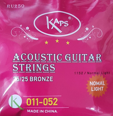 Inditrust Acoustic Acoustic Strings TX620 (75/25) Guitar String (6 Strings) Guitar String(6 Strings)