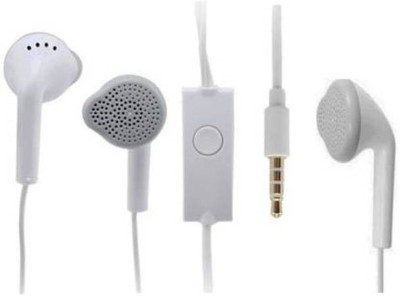 AUDONIC YS Earphones with mic for M10/M20/M30s/J2/J5/J6/J7Prime/On7/On8/A10/A20/A30/A50s/A51/A70/S9/S10 Above Series n for All Smartphones Wired Headset(White, In the Ear)