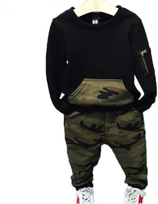 Googogaaga Boys Casual Sweatshirt Pant(Multicolor)