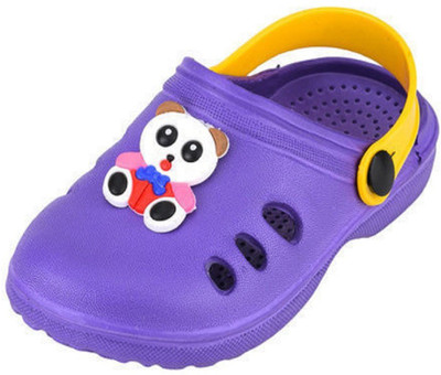 NEOBABY Boys Sling Back Clogs(Purple , 2.5 - 3 Years)