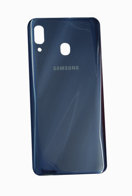 Unique4Ever SAMSUNG Galaxy A30 Back Panel(Black, Blue)
