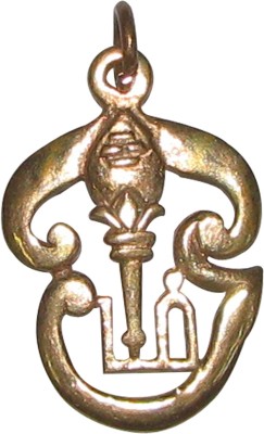 SUBHASHINI Bronze Panchalogam Murugan Aum Vel Pendant Panchaloha Tamil Om Vel Kavach Panchadhatu Locket Metal