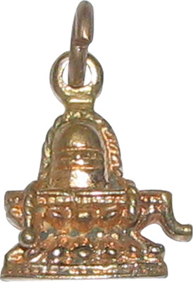 SUBHASHINI Bronze Panchalogam Linga Or Shiva Lingam Small Pendant Panchaloha Kavach Locket Metal