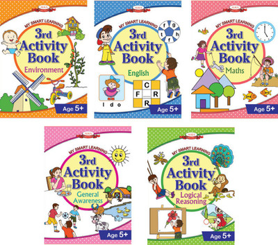 3rd Activity Book Set Of 5(Paperback, Alka)