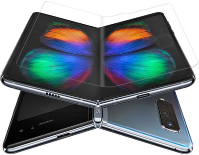 CASE CREATION Front and Back Screen Guard for Samsung Galaxy Fold 2019(Pack of 2)