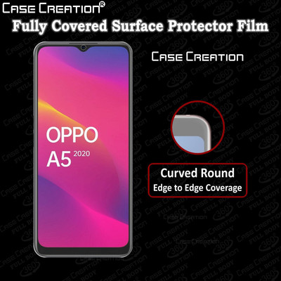 CASE CREATION Front and Back Screen Guard for Oppo A9 2020 (Front Back All Round 360 Protection Case Cover Guard)(Pack of 2)