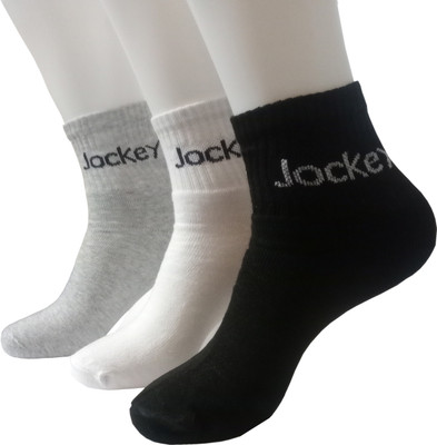 Jockey Men Solid Ankle Length(Pack of 3)