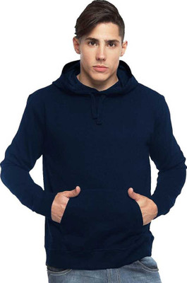 T.N.X Full Sleeve Solid Men Sweatshirt