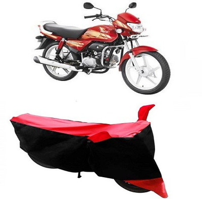 Shree ji traders Two Wheeler Cover for Hero(HF Deluxe, Red)