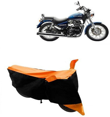 Shree ji traders Two Wheeler Cover for Royal Enfield(Enticer, Orange)
