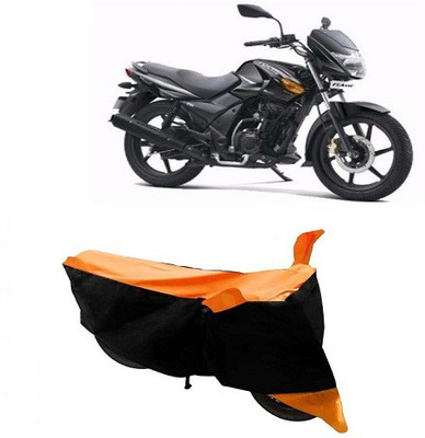Shree ji traders Two Wheeler Cover for TVS(Flame DS 125, Orange)