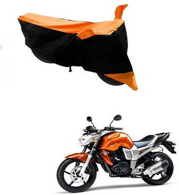 Shree ji traders Two Wheeler Cover for Yamaha(FZ16, Orange)