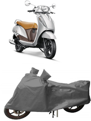 APNEK Two Wheeler Cover for Suzuki(Access SE, Grey)