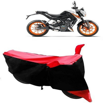 Shree ji traders Two Wheeler Cover for KTM(Duke 200, Red)