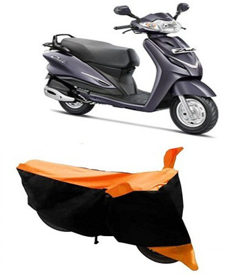 Shree ji traders Two Wheeler Cover for Hero(Duet, Orange)