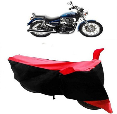 Shree ji traders Two Wheeler Cover for Royal Enfield(Enticer, Red)