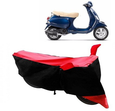 Shree ji traders Two Wheeler Cover for Piaggio(Vespa LX, Red)