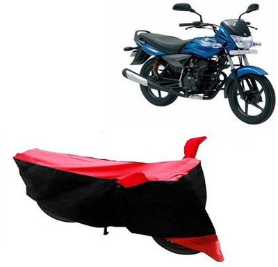 Shree ji traders Two Wheeler Cover for Bajaj(Platina 100 DTS-i, Red)