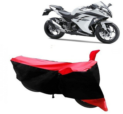 Shree ji traders Two Wheeler Cover for Kawasaki(Ninja 300, Red)