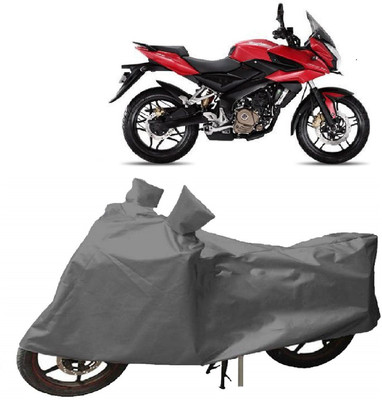 APNEK Two Wheeler Cover for Bajaj(Pulsar AS 150, Grey)