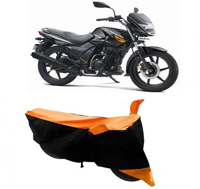 Shree ji traders Two Wheeler Cover for TVS(Flame SR125, Orange)
