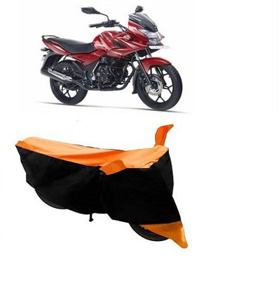 Shree ji traders Two Wheeler Cover for Bajaj(Discover 150 f, Orange)