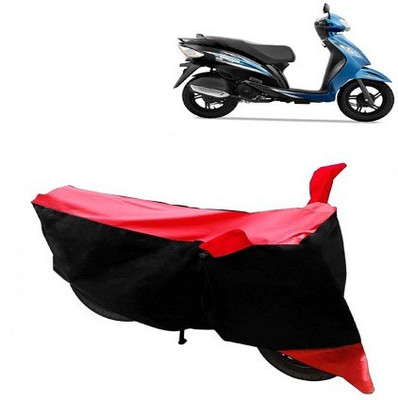 Shree ji traders Two Wheeler Cover for TVS(Wego, Red)