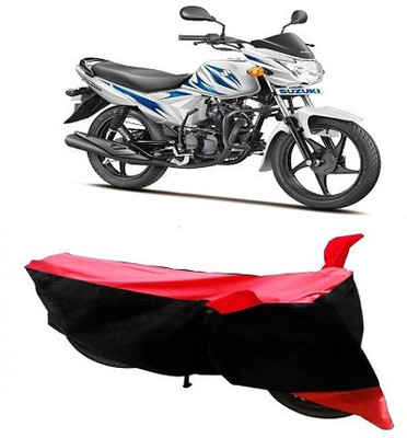 Shree ji traders Two Wheeler Cover for Suzuki(Hayate, Red)