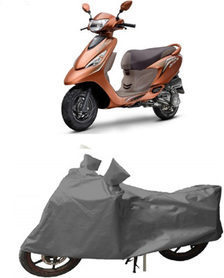 Elegance Two Wheeler Cover for TVS(Zest, Grey)