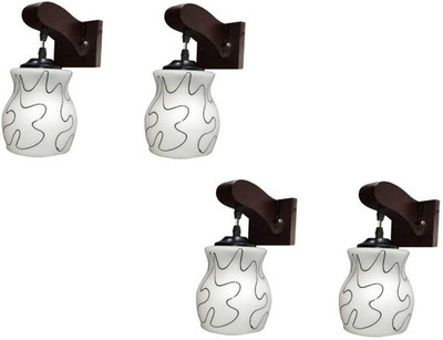 Somil Pendant Wall Lamp Without Bulb(Pack of 4)