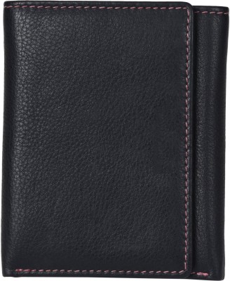 Leatherman Fashion Men Black, Multicolor Genuine Leather Wallet(5 Card Slots)