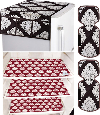 KUBER INDUSTRIES Fridge Mat(Width: 54 cm, multicolor)