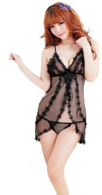 Ankur Creation Self Design Babydoll