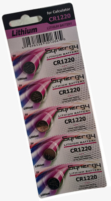 Synergy CR1220 Coin Type 3 V Micro Lithium   Battery(Pack of 10)