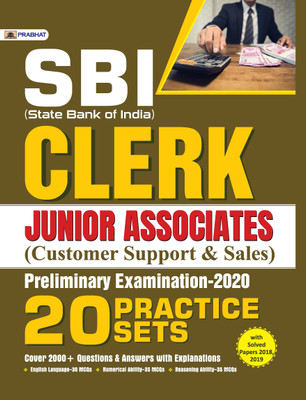 Sbi Junior Associates Preliminary Examination-2022 20 Practice Sets(English, Paperback, unknown)