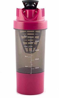 SWISS WONDER 482 ml Tritan Shaker(Pack of 1, Pink)