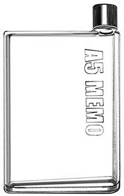 Kanha  A5 Memo Notebook Size Ultra slim Water Bottle 420 ml Bottle  (Pack of 1) 420 ml Bottle(Pack of 1, Multicolor, Plastic)