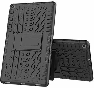 HITFIT Back Cover for Samsung Galaxy Tab S6 Lite 10.4 inch(Black, Dual Protection, Pack of: 1)