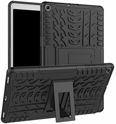 HITFIT Back Cover for Samsung Galaxy Tab S6 Lite 10.4 inch(Black, Grip Case, Pack of: 1)