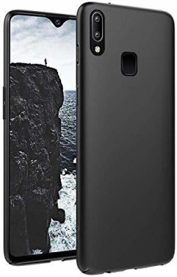 ASVALBUY Back Cover for vivo Y95(Black, Grip Case, Silicon, Pack of: 1)