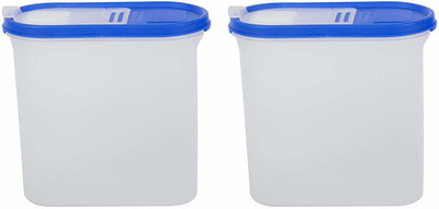 Cutting EDGE Plastic Grocery Container  - 1800 ml(Pack of 2, Blue)