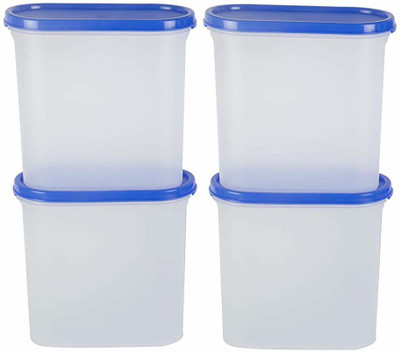 Cutting EDGE Plastic Grocery Container  - 1800 ml(Pack of 4, Blue)