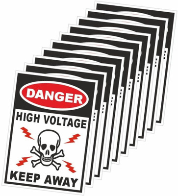 rangvishwa High Voltage Keep Away Emergency Sign