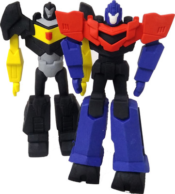 TECHNOCHITRA SHREE TECHNESH® Premium Quality Robot Shape Jumbo Eraser Non-Toxic Eraser(Set of 2, Multicolor)