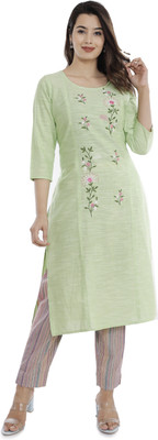 Nyra Textiles Women Kurti Pant Set